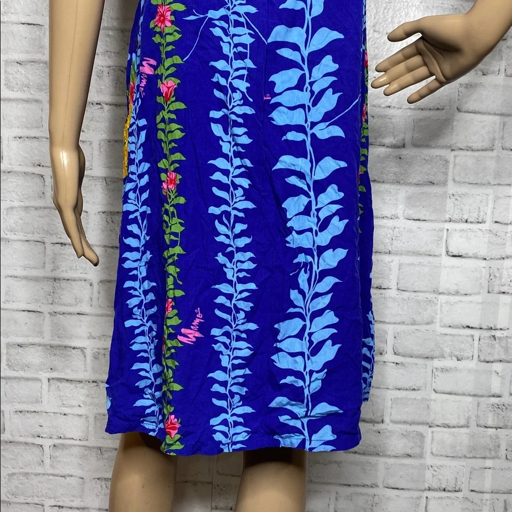 Mamo Howell Hawaii vintage mini dress floral - Picture 9 of 9